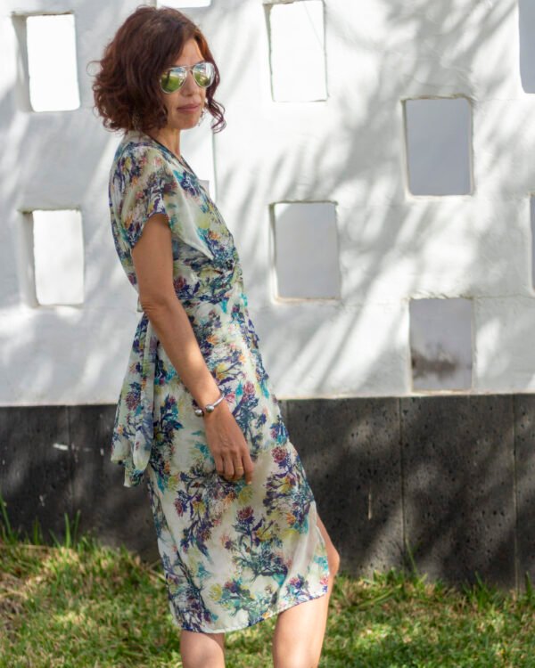 Kimono flores azules - Image 4